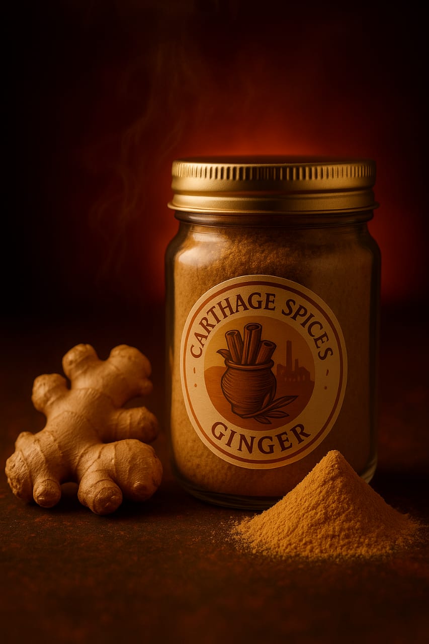 Gingembre moulu 100% naturel