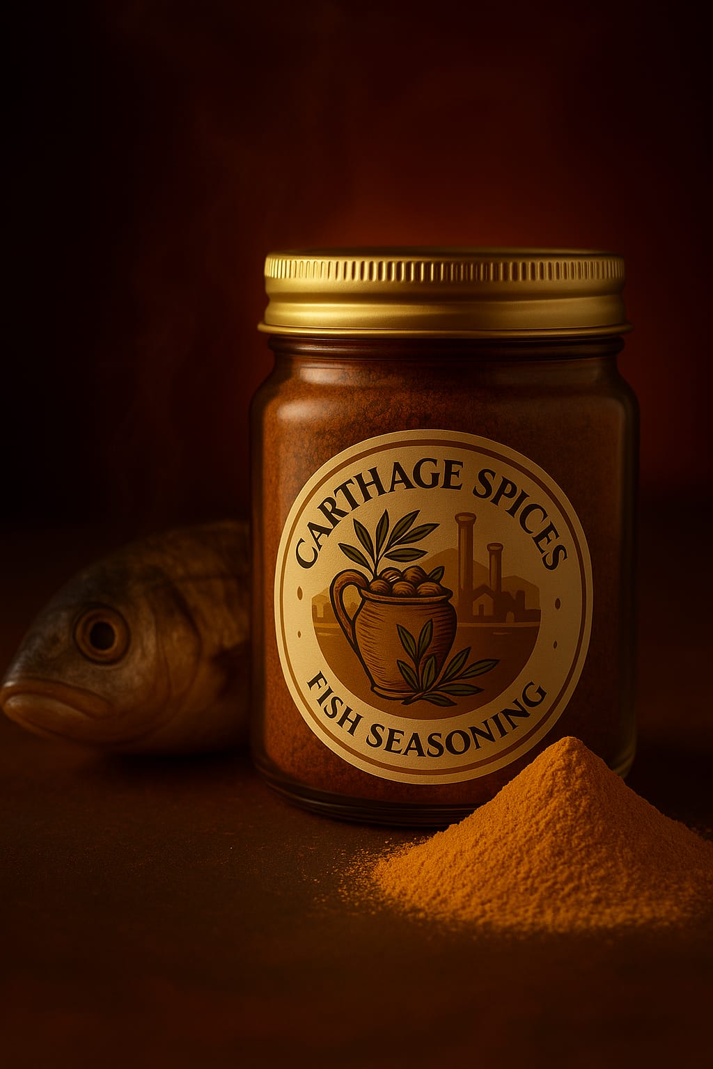 assaisonnement pour poisson moulu 100% naturel